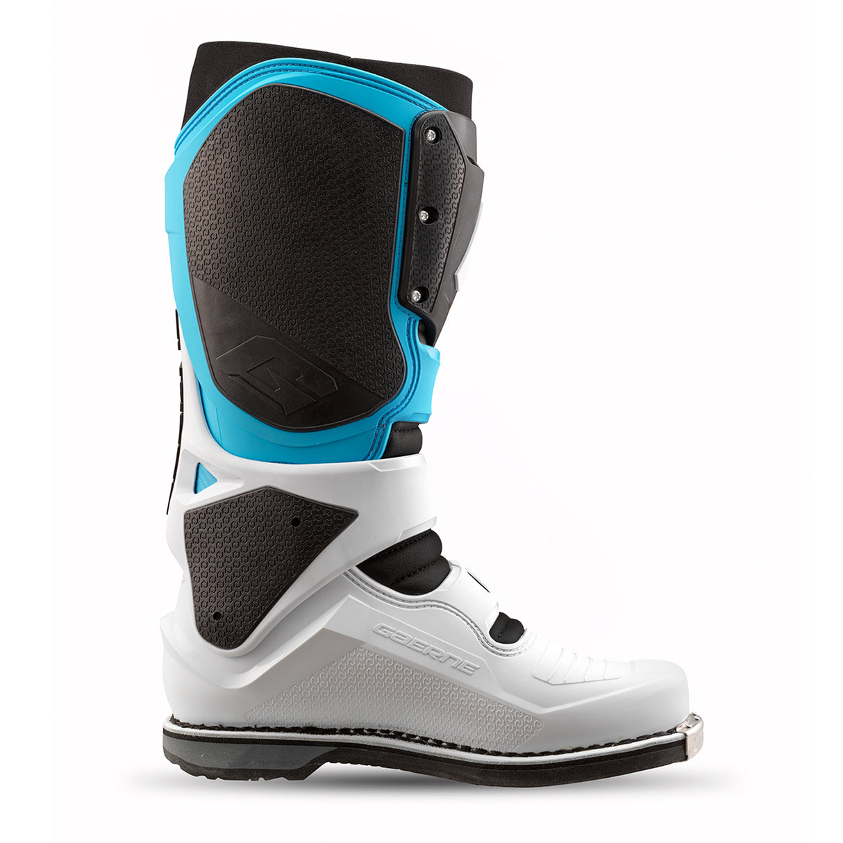 GAERNE SG 22 Boots Le White/Black/Light Blue 2262-003-43