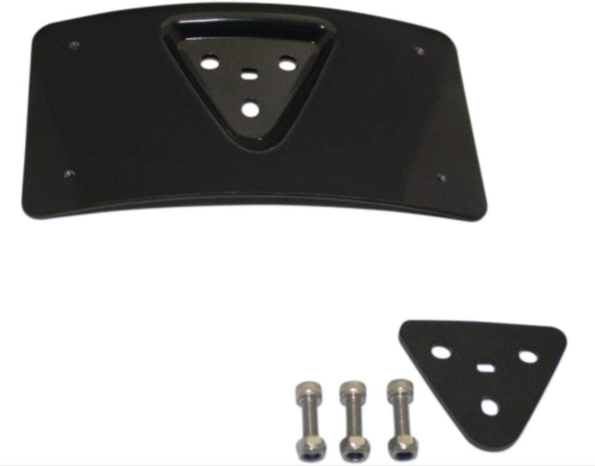 Custom Dynamics - Radius License Plate Mount - Black - Cycle City Outdoors