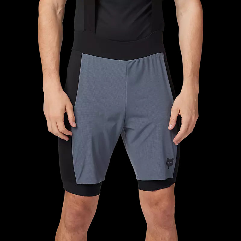 Fox Racing - Flexair Ascent Cargo Bib Short - Graphite - M