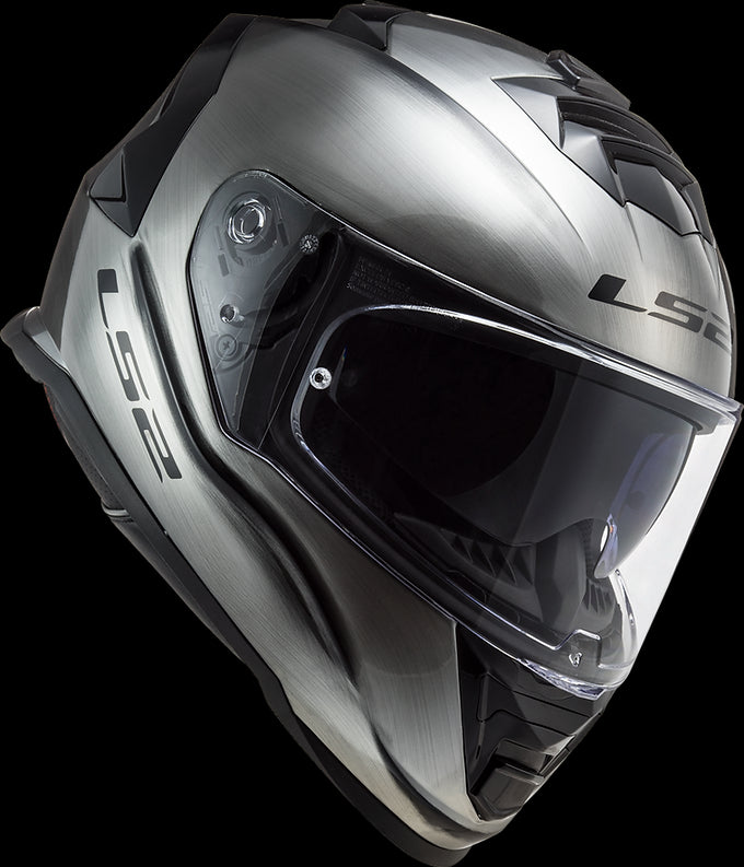 LS2 - Assault Full Face Helmet - Brushed Alloy