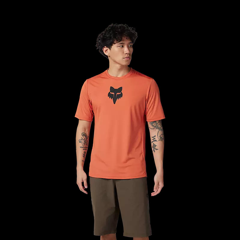 Fox Racing - Ranger Lab Head SS Jersey - Atomic Orange - M