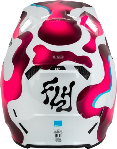 Fly Racing - Formula CC Vibe MX Helmet White/Pink/Blue