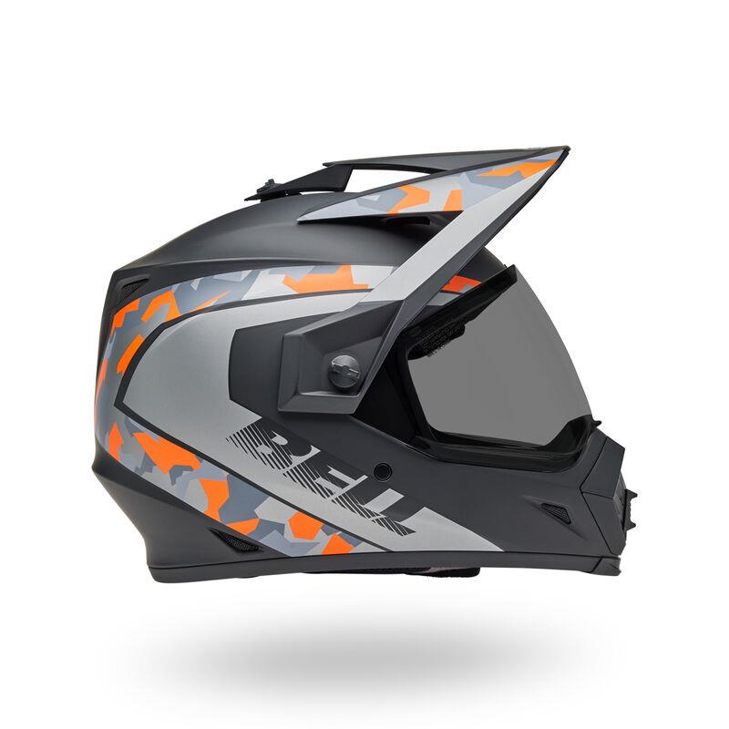 Bell - MX-9 ADV MIPS - Matte Black/Orange Camo Mesa