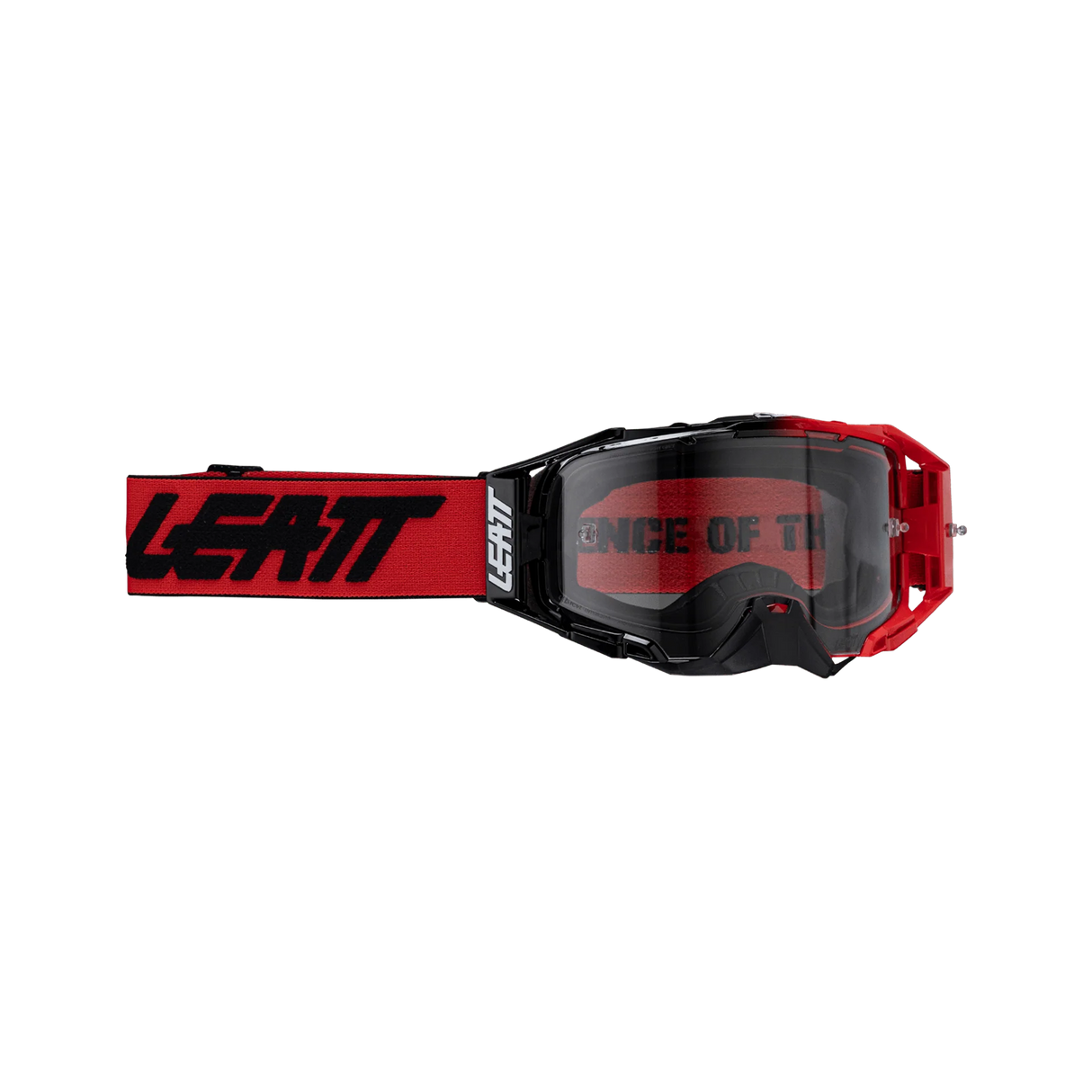 Leatt Velocity 6.5 Photochromic Goggle | Red / Light Grey | Adaptive 28–80% VLT | OTG