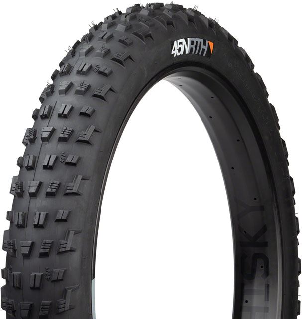 45NRTH Vanhelga Fat Bike Tire - 26x4.2 Black | 120 TPI Tubeless