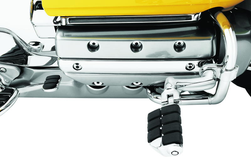 Kuryakyn Dually ISO Pegs With 1inch Clamp Chrome (Pair) - Cycle City Outdoors