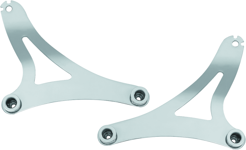 Kuryakyn Fixed Mounts Multi-Purpose Driver & Passenger Backrest 14-22 Indian Models Chrome - Cycle City Outdoors