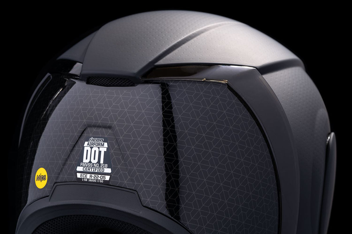 Icon Airform™ Helmet - Dark - Rubatone