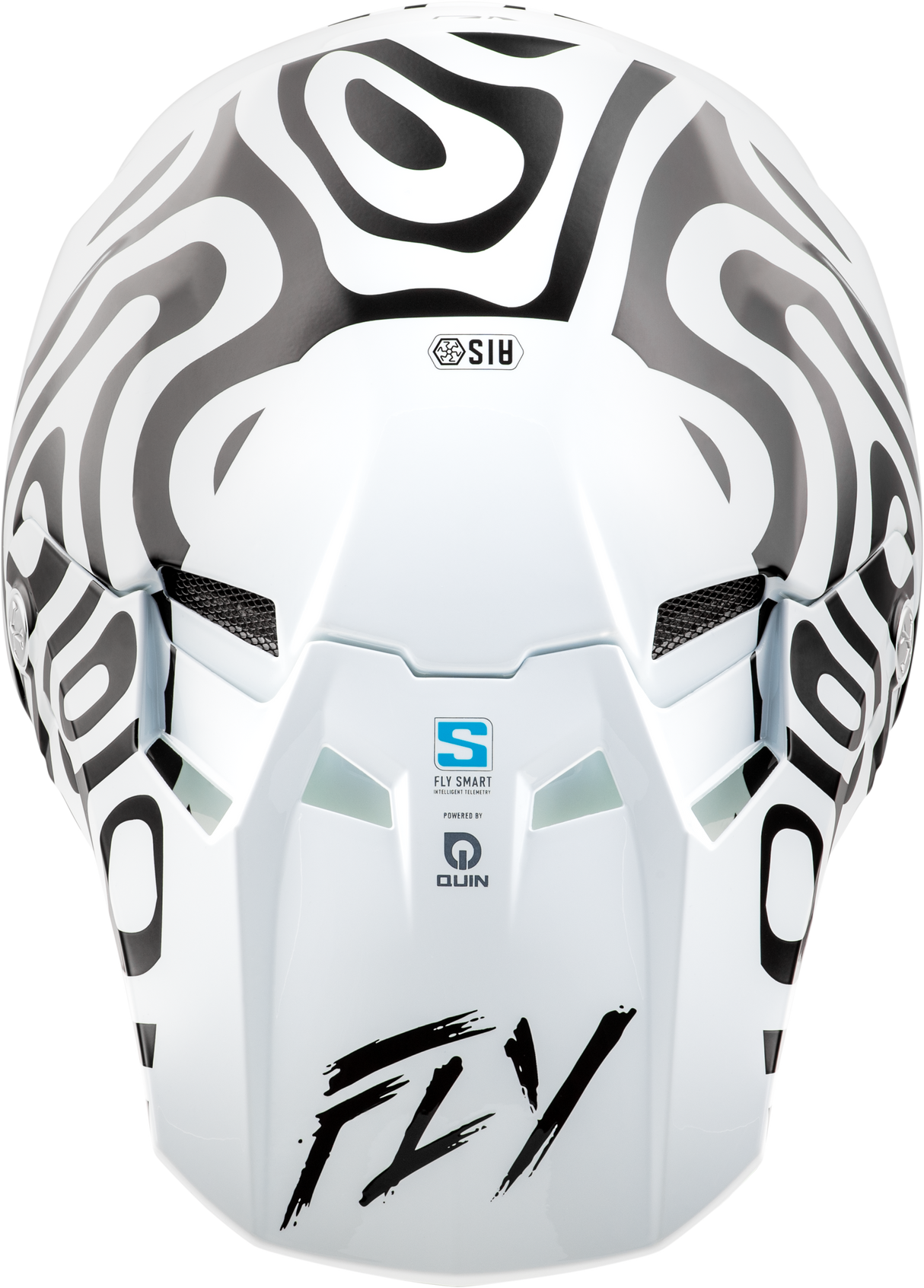 Youth Formula S Carbon Abyss Helmet White/Black Yl - Cycle City Outdoors