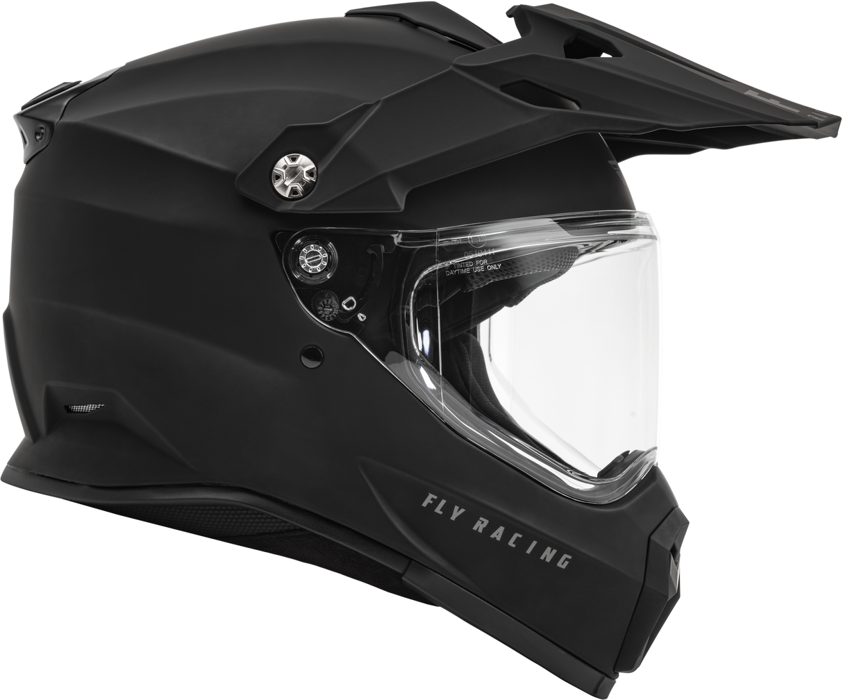 Trekker Solid Helmet Matte Black Md - Cycle City Outdoors
