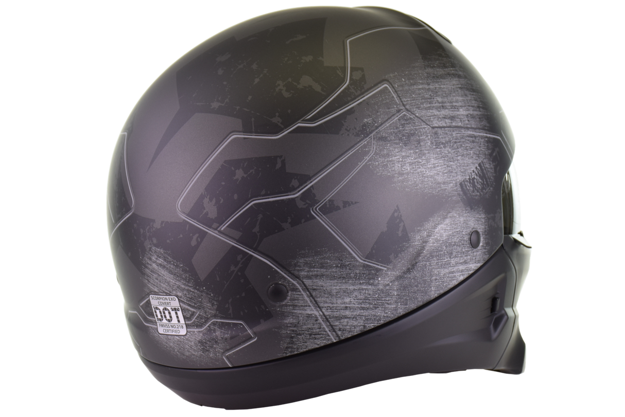 ScorpionEXO - Covert Solid Helmet - Matte Black - Medium (open box)