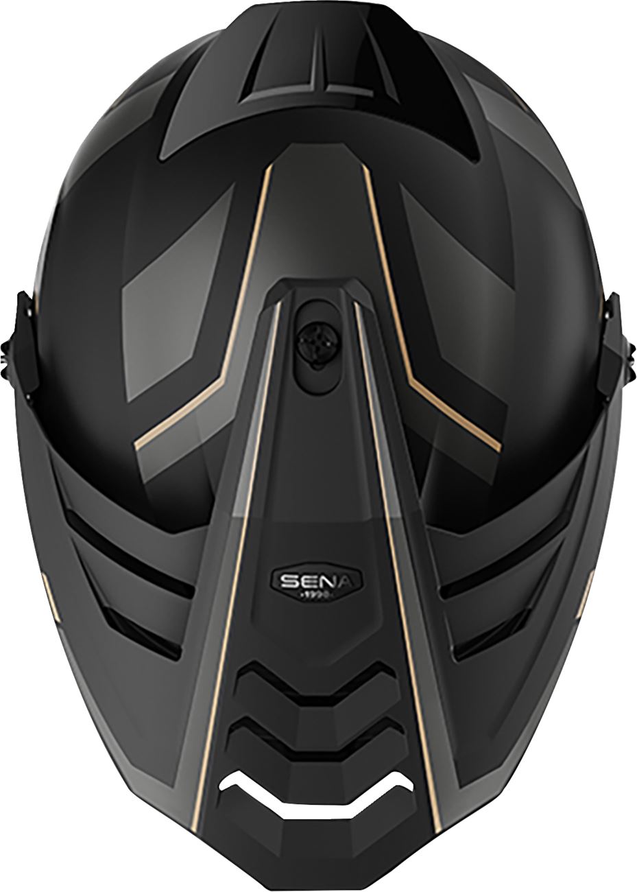 Sena Outlander Adventure Helmet | Matte Black | Mesh 3.0 Intercom