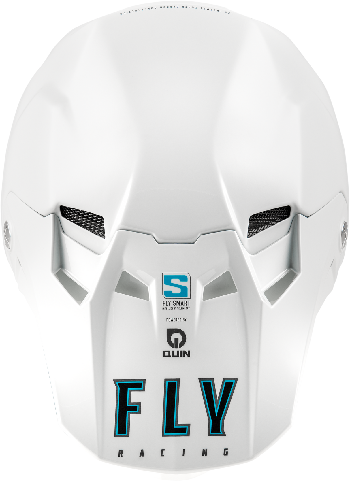 Youth Formula S Carbon Solid Helmet White Yl - Cycle City Outdoors