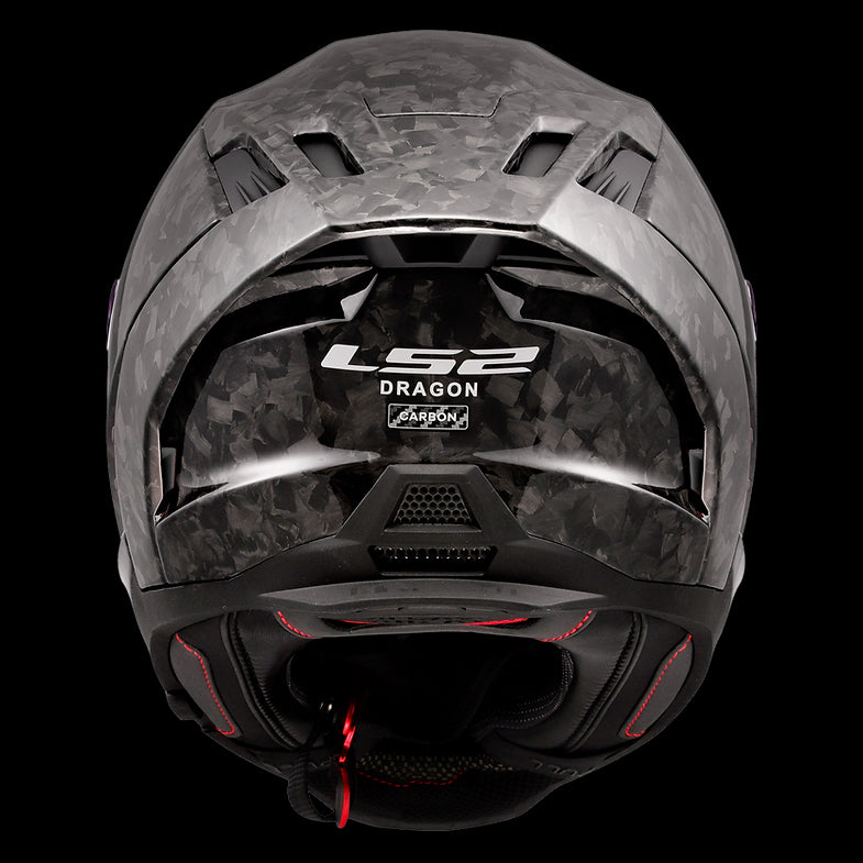 LS2 Dragon Gloss Forged Carbon LG