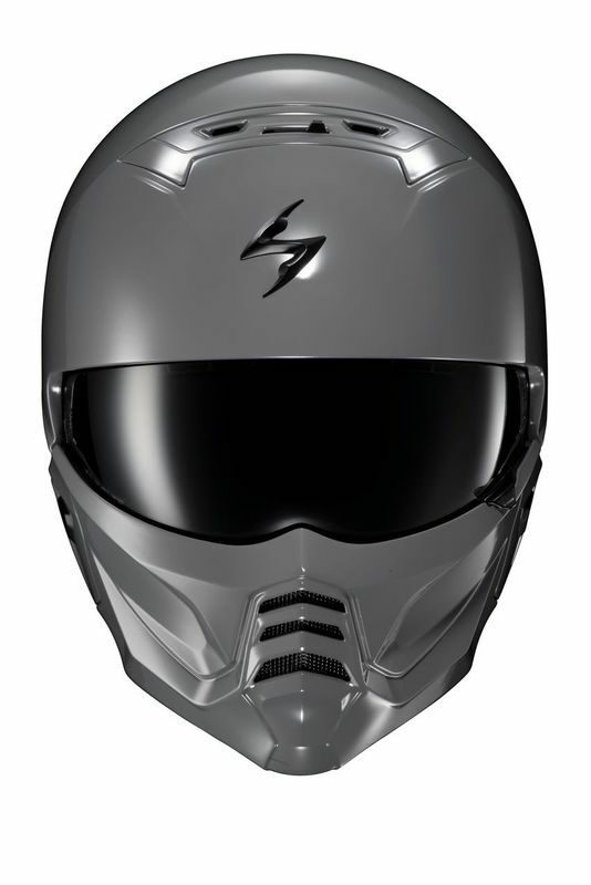 Scorpion - Covert 2 Open Face Helmet Cement Grey Xs