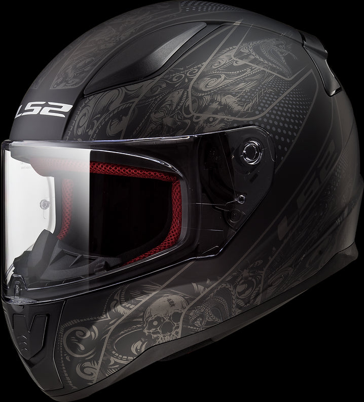 LS2 - Rapid II Crypt - Full Face Helmet - Matte Black