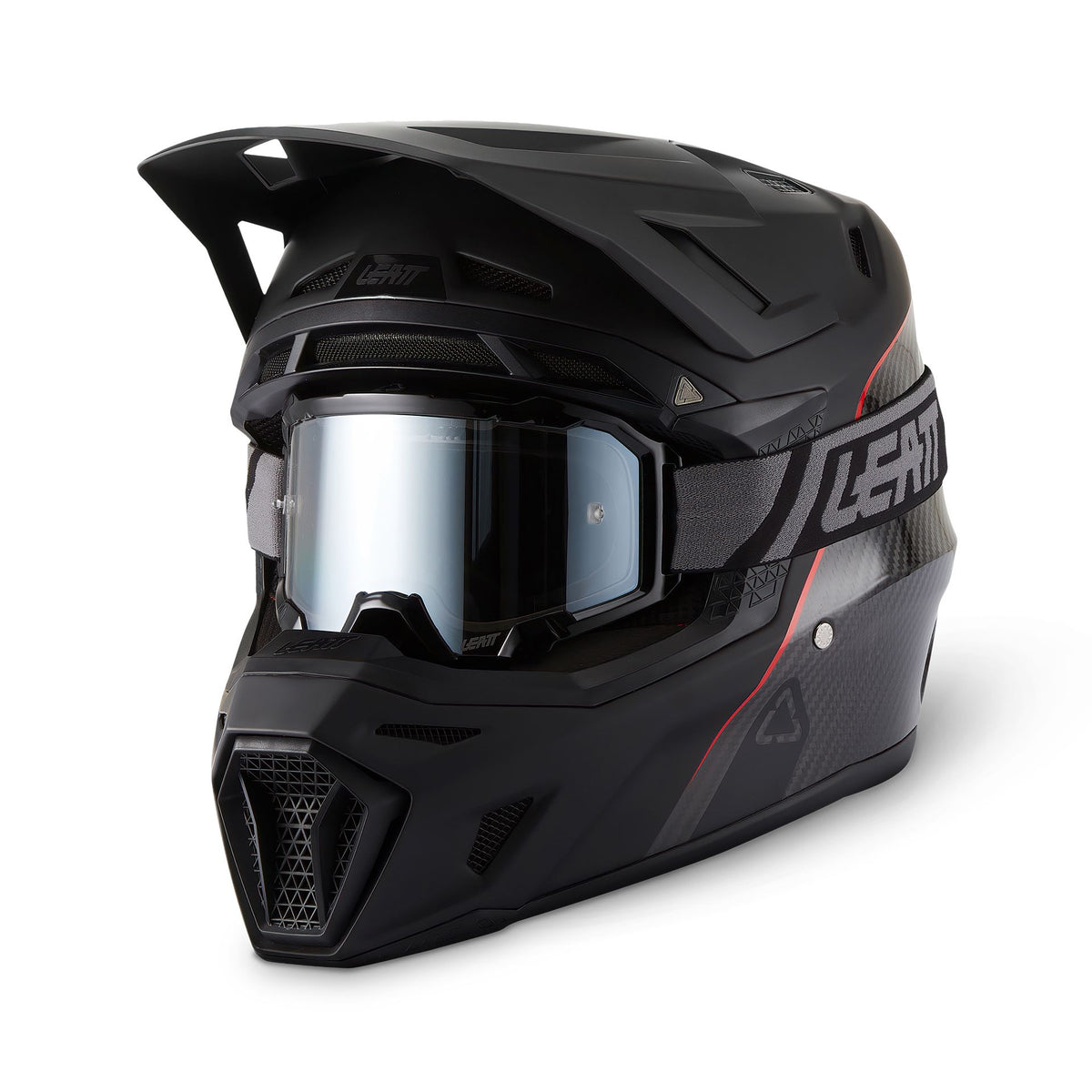 Leatt Moto 9.5 | Carbon Off-Road Helmet Kit | Velocity 6.5 Iriz Goggles
