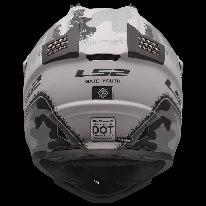 LS2 Gate Youth Carbine MX Helmet