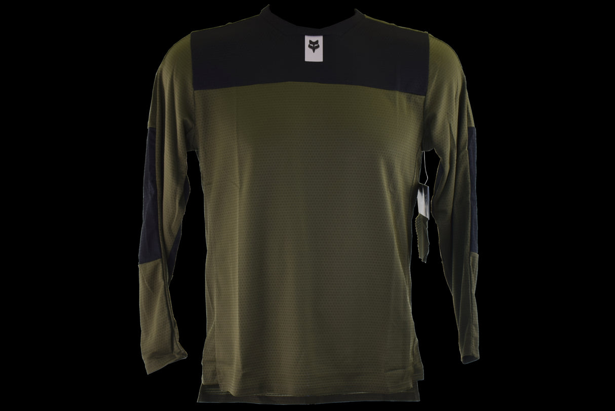 Fox Racing - Youth Defend Ls Jersey - Olv Grn - YL