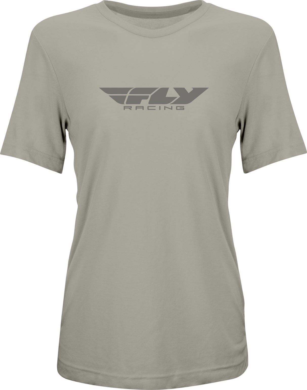 Women's Fly Origin Corp Tee Stone Heather Lg - Cycle City Outdoors
