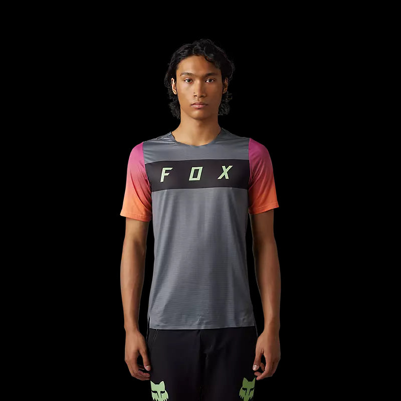 Fox Racing - Flexair Arcadia SS Jersey - Pewter - M