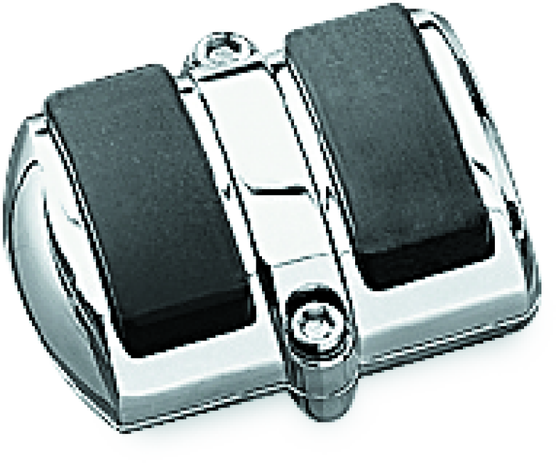 Kuryakyn Brake Pedal Cover 3in Wide Chrome - Cycle City Outdoors