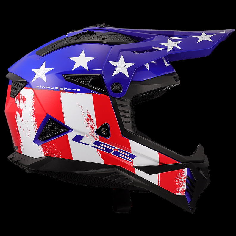 LS2 - Gate II Battle Scar Motocross Helmet