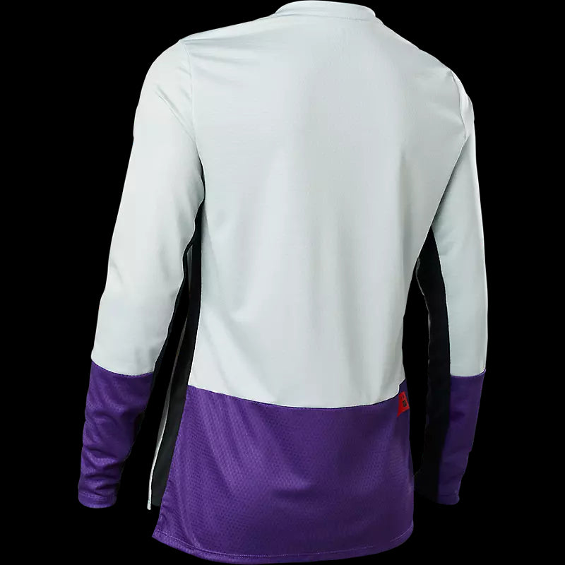 Fox Racing - Womens Defend Special Edition Long Sleeve Jersey - Boulder Grey - S