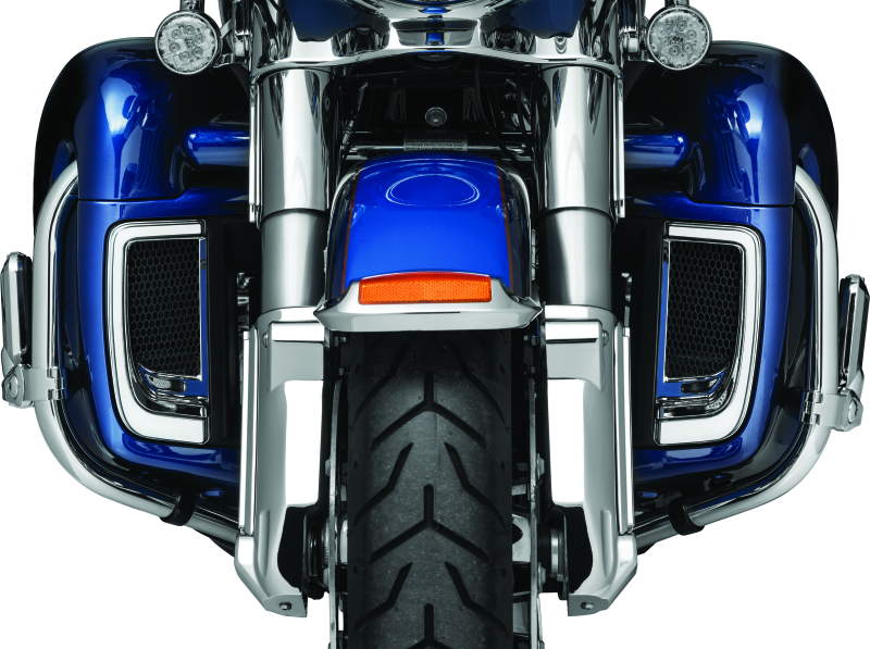 Kuryakyn Tracer Lower Fairing Grill Chrome - Cycle City Outdoors