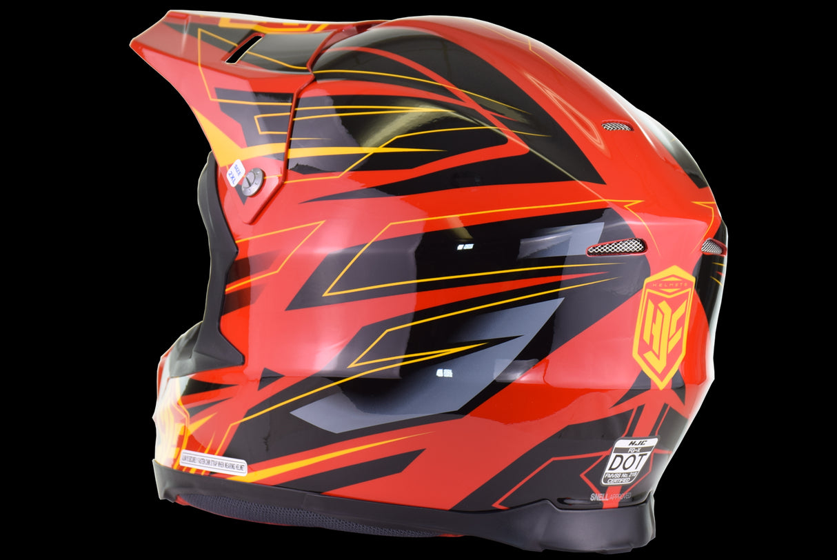 HJC - FG-X Talon MC1 Helmet - Red - Large
