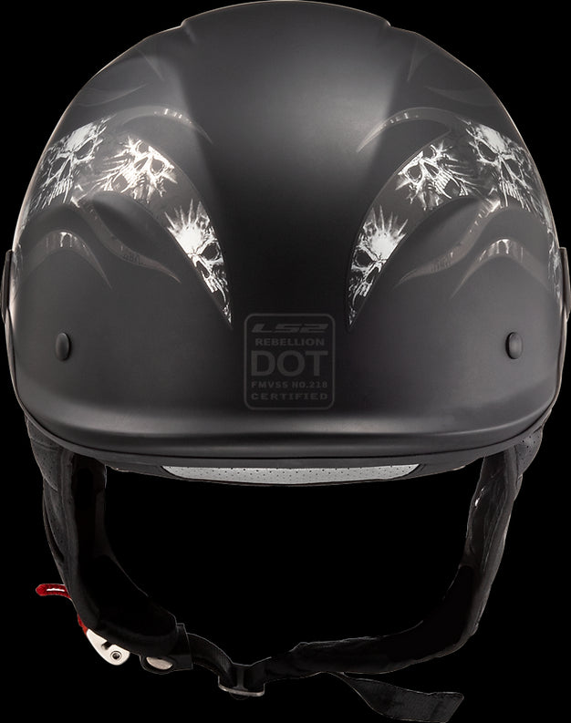 LS2 - Rebellion Bones Half Helmet