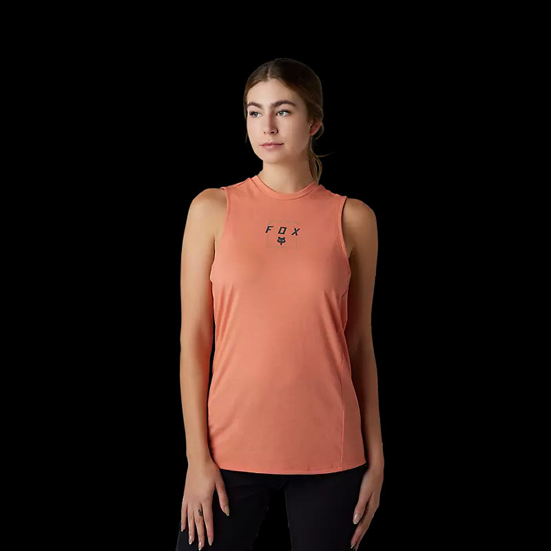 Fox Racing - Womens Ranger Dr Tank - Slmn - S