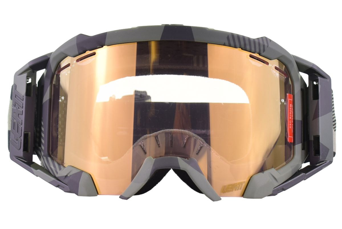 Leatt Velocity 5.0 MTB Goggle | Iriz Camo Bronze | UC 68% | OTG