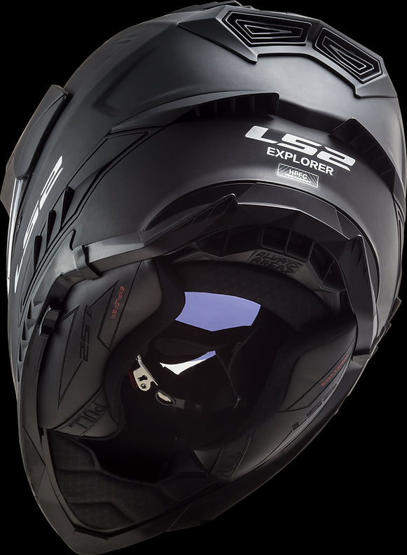 LS2 - Explorer XT Solid Adventure Motorcycle Helmet