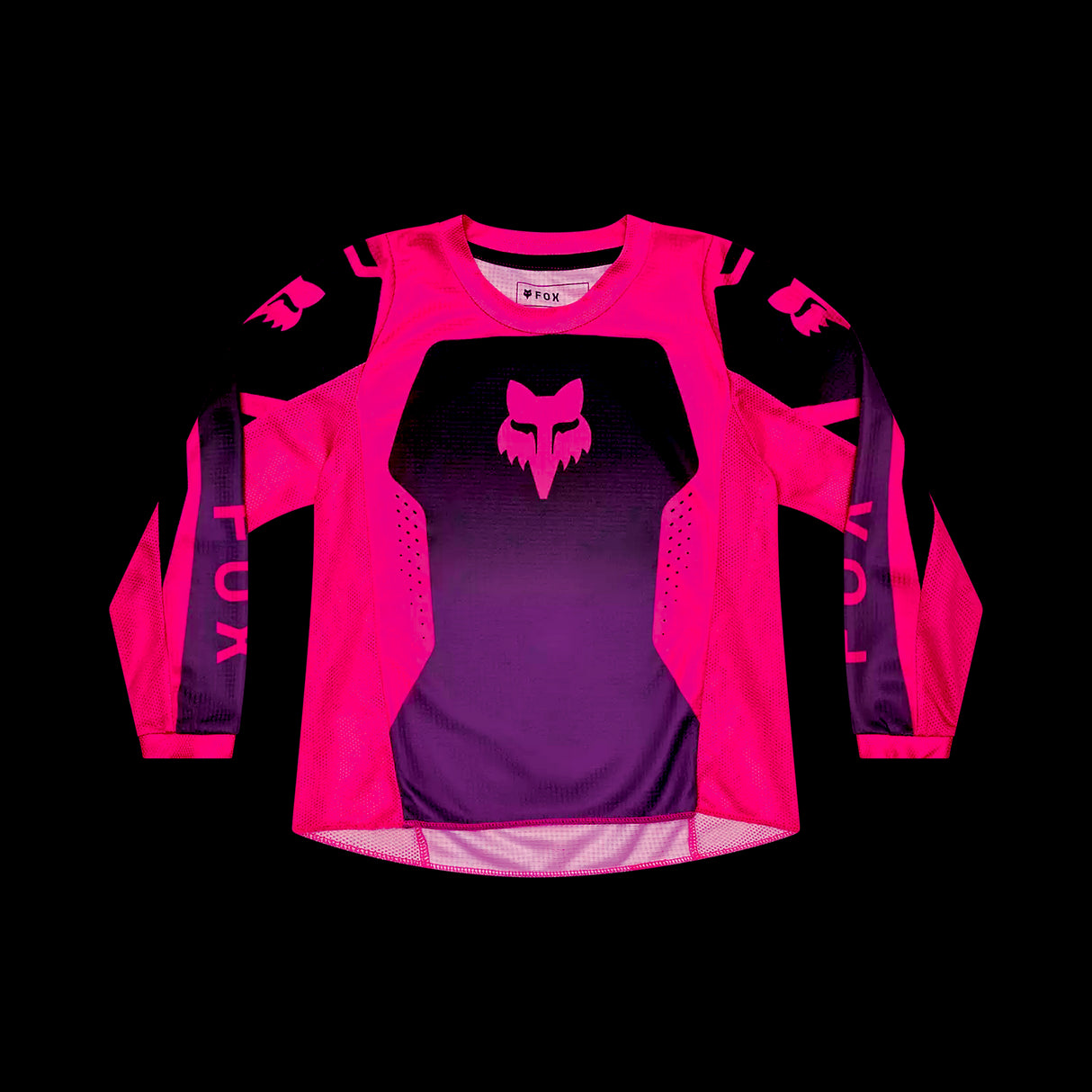 Fox Racing - Kids Girls 180 Shield Jersey - Black/Pink