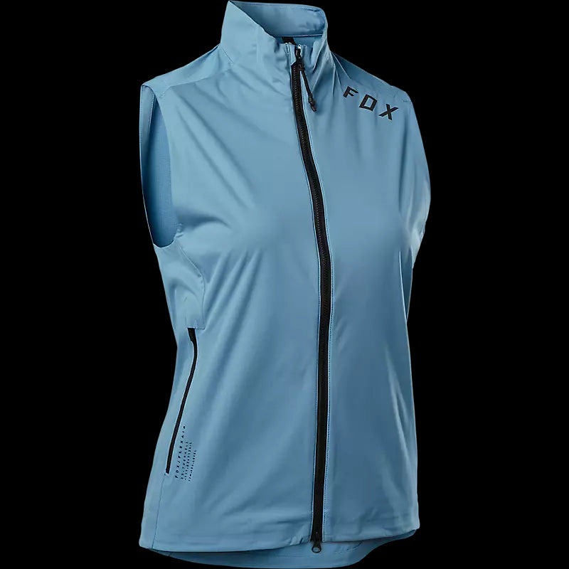 Fox Racing - Womens Flexair Wind Jacket - Dusty Blue - S