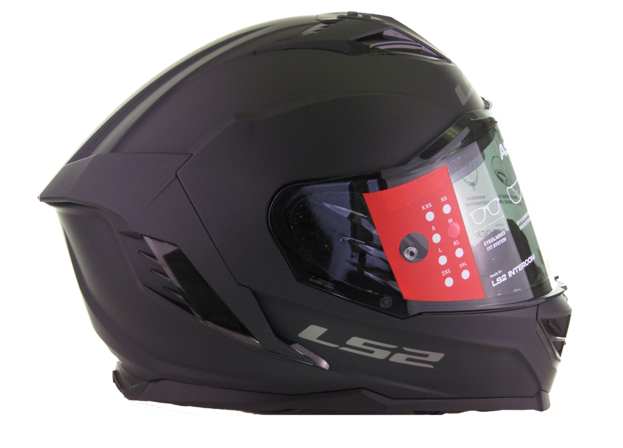 LS2 Assault III Solid Matte Black