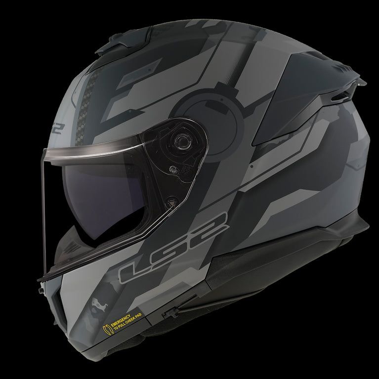 LS2 - Stream II Shadow Full Face Helmet