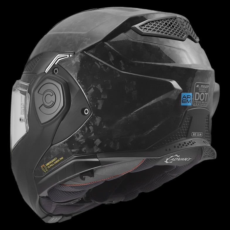 LS2 Advant X Carbon Forged Modular Motorcycle Helmet