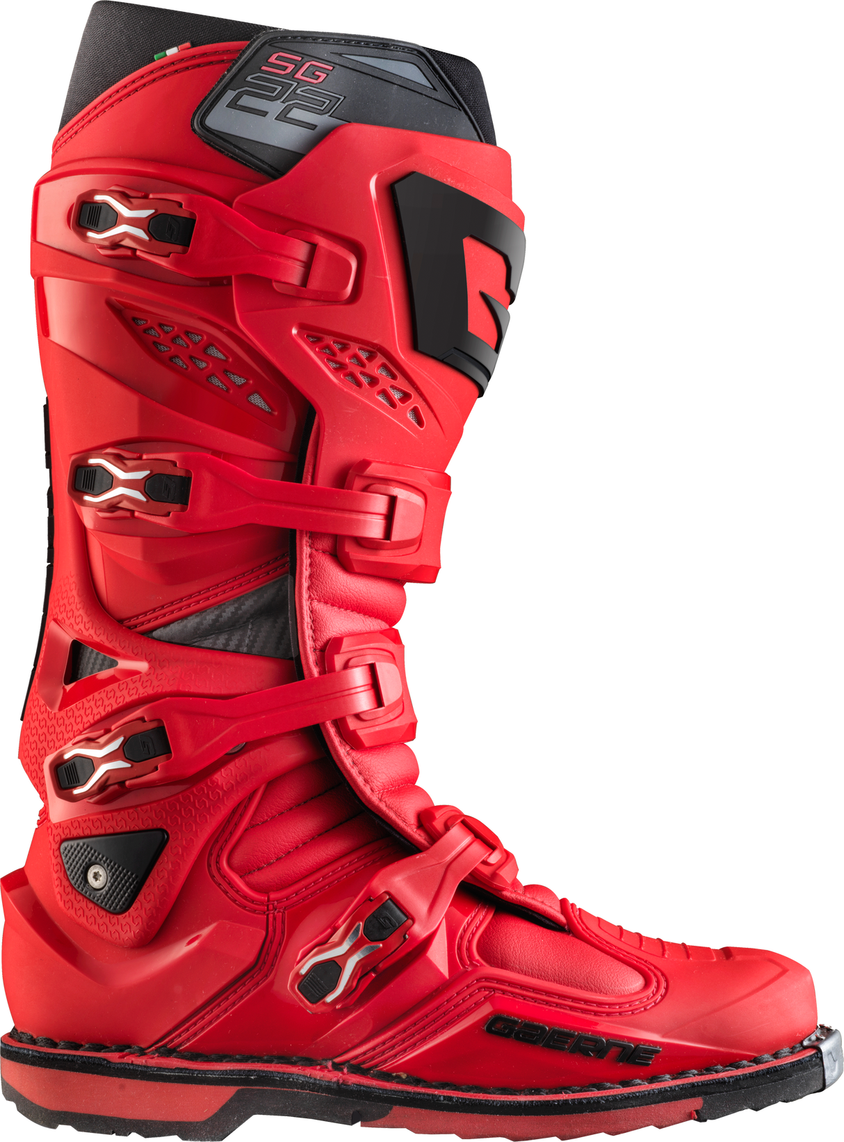 Sg 22 Boots Red Sz 14