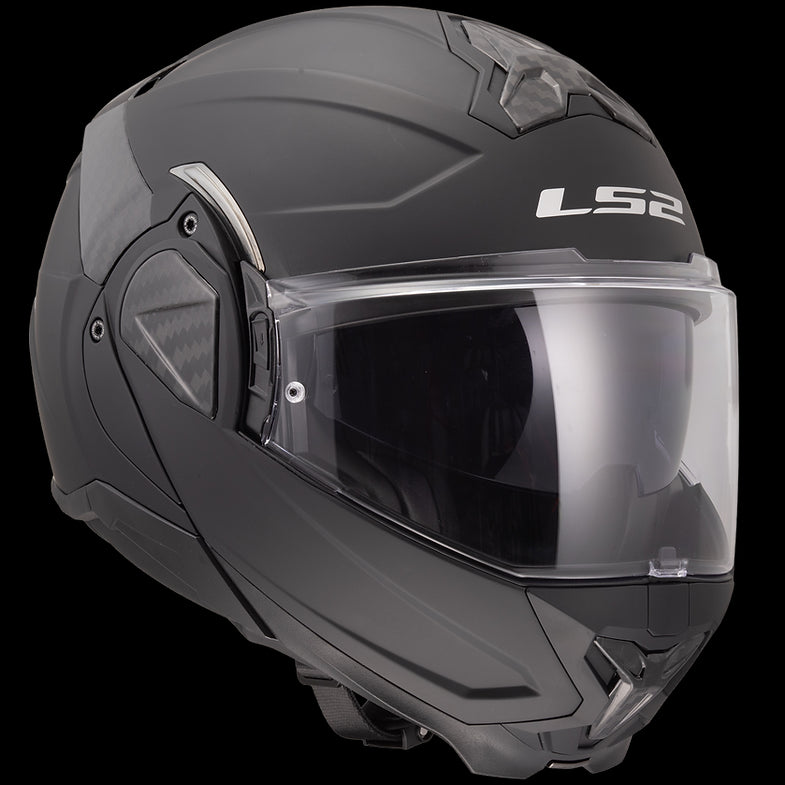 LS2 - Advant II Solid Matte Black Modular Helmet