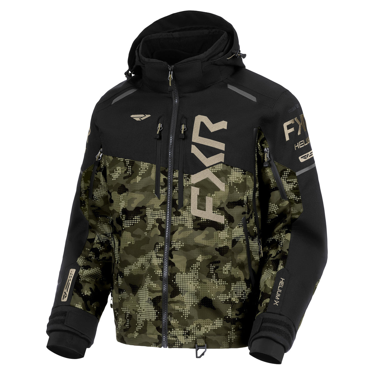 FXR Helium X Men's 2-in-1 Snowmobile Jacket | Removable 200 g Liner