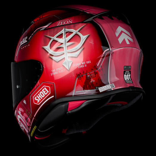 Shoei RF-1400 Char's Zaku II TC-1 Full-Face Motorcycle Helmet | AIM+ Shell & Pinlock EVO Included