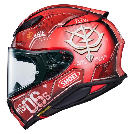 Shoei RF-1400 Char's Zaku II TC-1 Full-Face Motorcycle Helmet | AIM+ Shell & Pinlock EVO Included