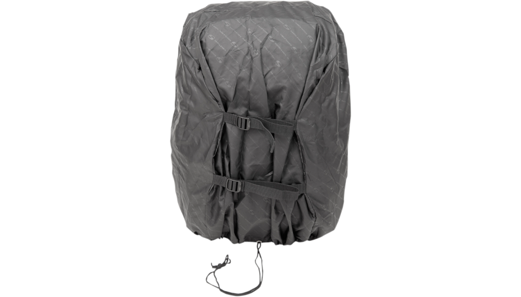Saddlemen BR4200 Motorcycle Sissy Bar Bag | Expandable Pockets, Adjustable Backrest & Rain Cover