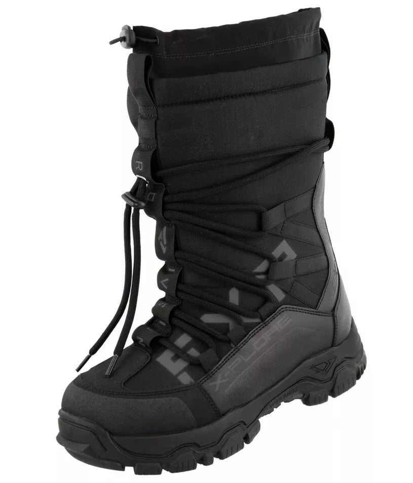 FXR - X-Plore Short Boot 22-Black Ops-10.5/12.5/44 (Open Box)