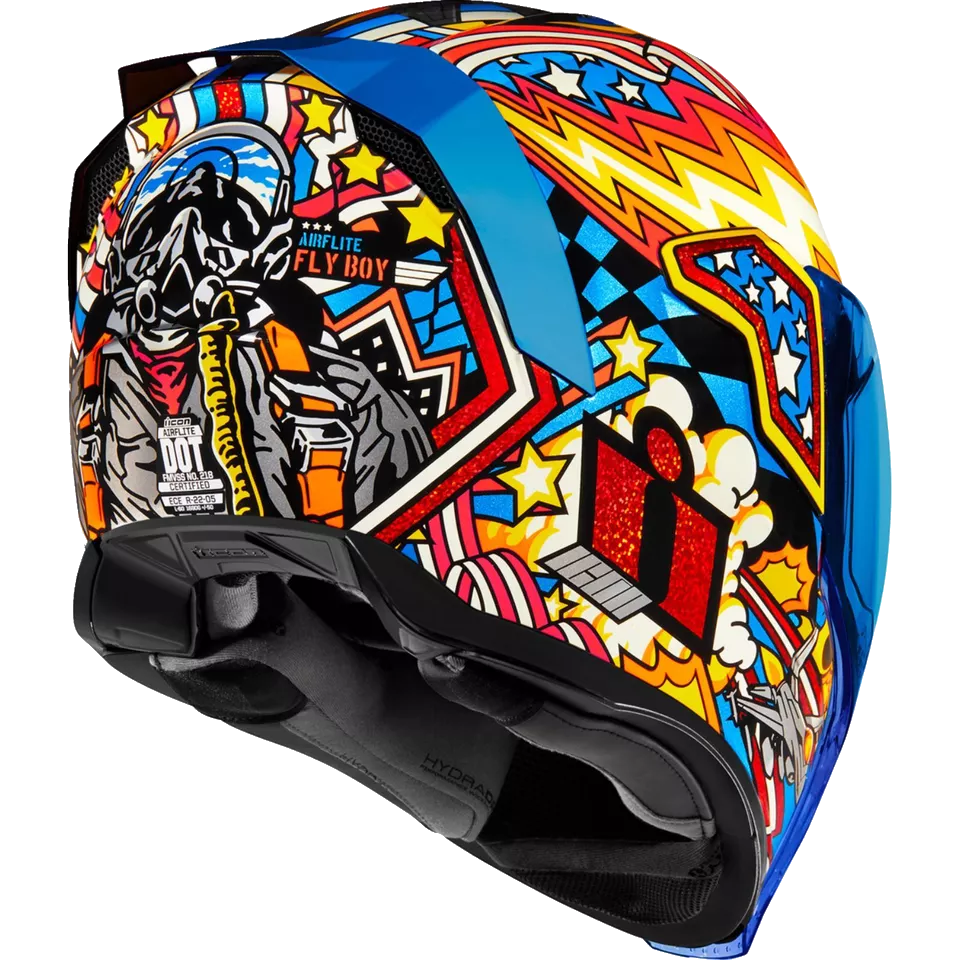 Icon Airflite Fly Boy Helmet - Cycle City Outdoors