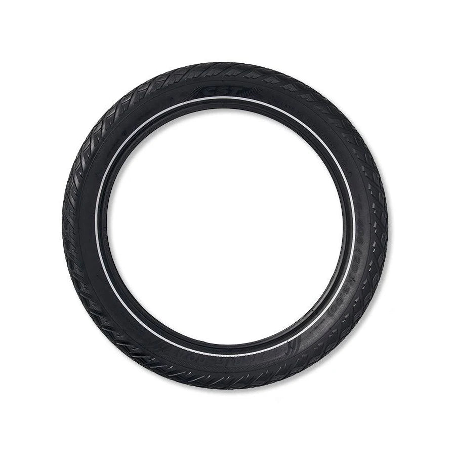 CST Big Boat 20x3.0 Tire Black/Black w/ Reflective Stripe