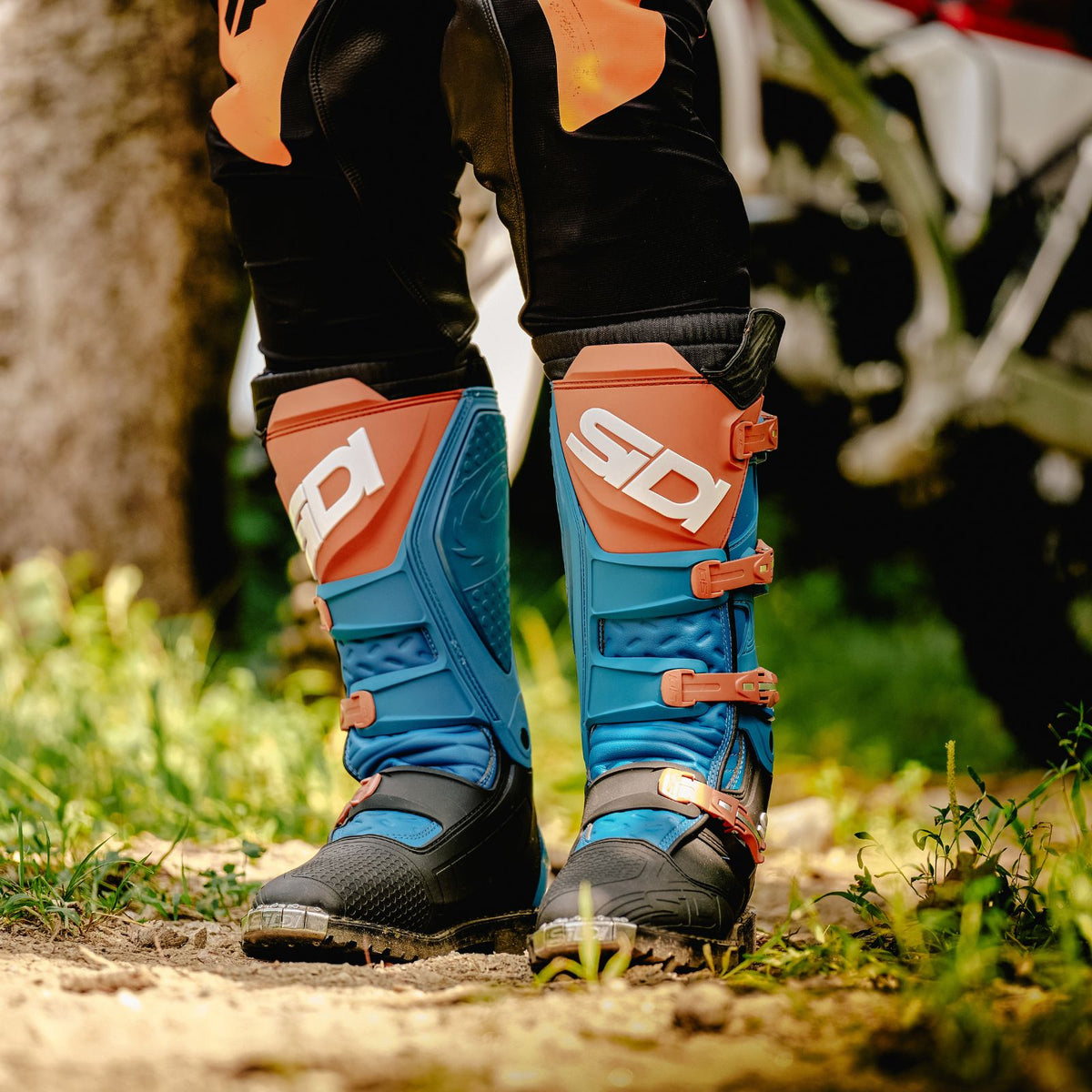 Sidi X Power Enduro Motorcycle Boots | Lugged TA Sole, Hinged Ankle & Adjustable Calf Plate