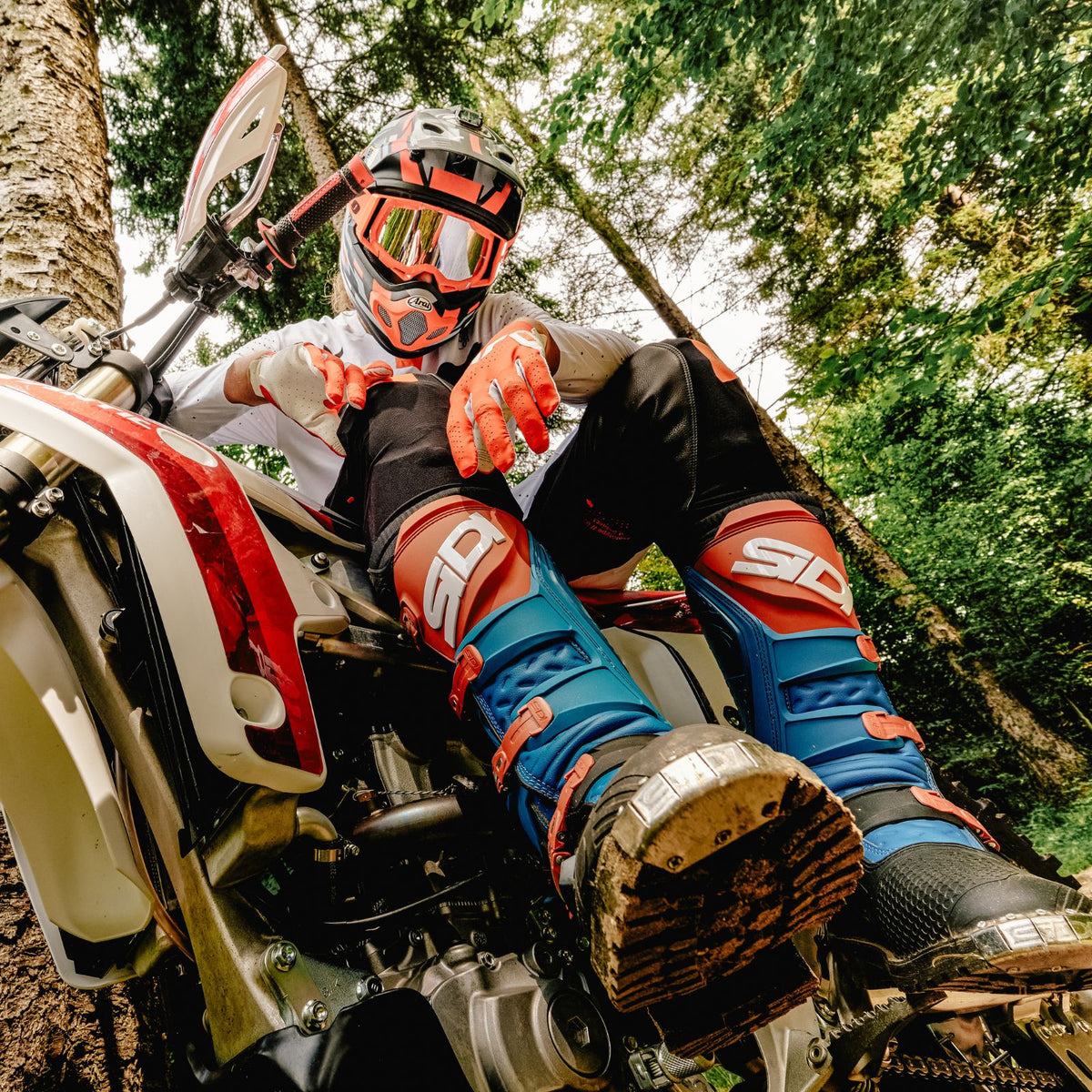 Sidi X Power Enduro Motorcycle Boots | Lugged TA Sole, Hinged Ankle & Adjustable Calf Plate